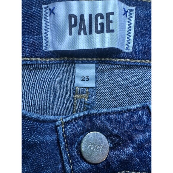 PAIGE Hoxton Ankle Socal Denim Blue Jeans Women's 23‎ NWOT - Picture 5 of 11